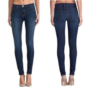 Current Elliott The Ankle Skinny Jean Stagecoach Wash Designer Denim Size 25